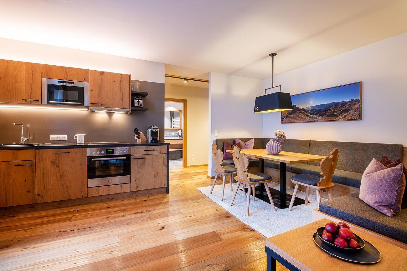 Der perfekte Rückzugsort im Urlaub - viel Platz und wohnen in unseren luxuriös eingerichteten Classic Appartements