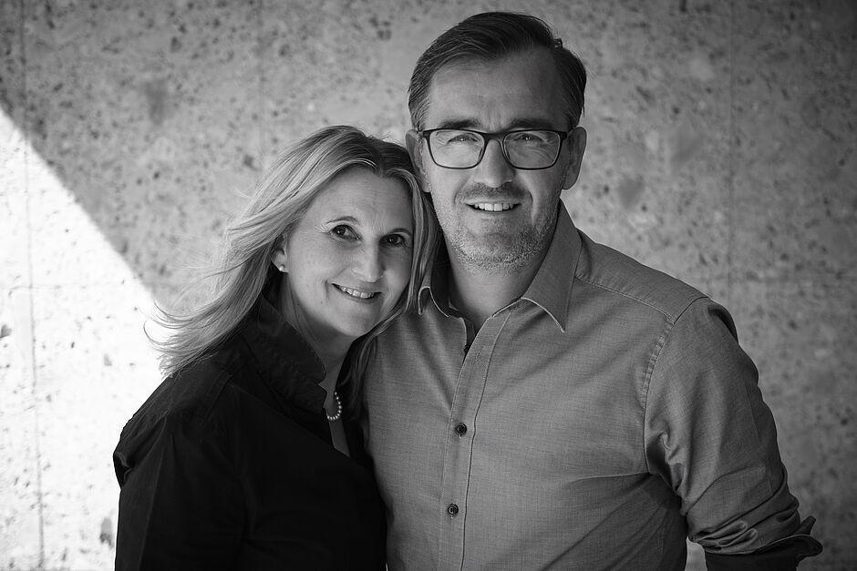 Gastgeber des Hotel Das Kaltenbach Stefan Haas und seine Frau 