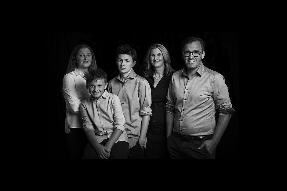 Inhaber- und Gastgeberfamilie Haas des Hotel Das Kaltenbach im Zillertal