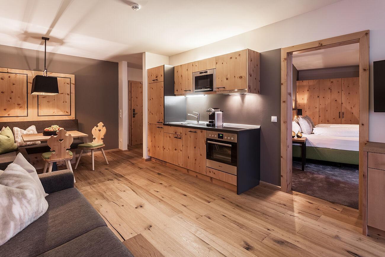 Der gemütliche Wohnbereich im Lifestyle Appartement