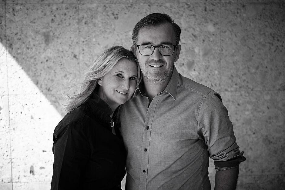 Gastgeber des Hotel Das Kaltenbach Stefan Haas und seine Frau 