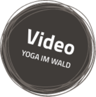 Video Yoga im Wald Button